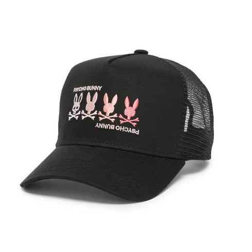 GORRA NEGRA OCEANIA PSYCHO BUNNY